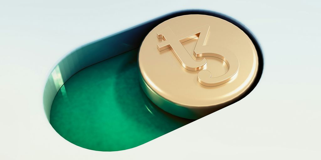 a can of soda sitting on top of a green container